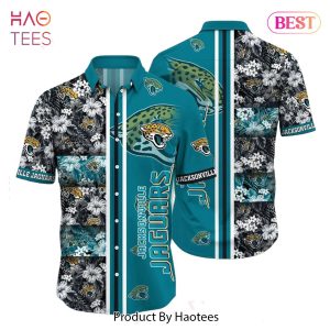 Jacksonville Jaguars Nfl Graphic Tropical Pattern Hawaiian Shirt 3D Printed Beach Shirt Summer Gift For Fans