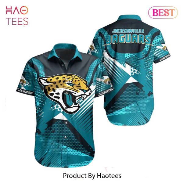 Jacksonville Jaguars Nfl Hawaiian Shirt Summer Short Sleeve Button Down Shirt Perfect Gift For Big Fans