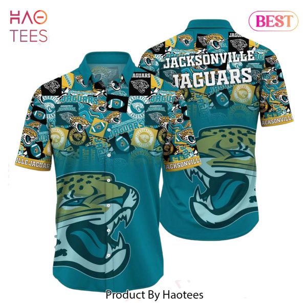 Jacksonville Jaguars Nfl Hawaiian Shirt Trends Summer Short Sleeve Button Down Shirt For Sports Fans