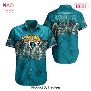 Jacksonville Jaguars Nfl Hawaiian Shirt Tropical Pattern Graphic Gift For Fan Nfl Enthusiast