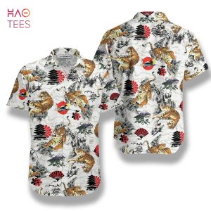 Japanese Tiger Tattoo Hawaiian Shirt