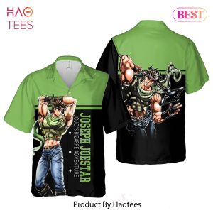 Joseph Joestar Hawaiian Shirt Jojos Bizarre Adventure Anime Shirt for Men Women