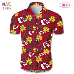 Kansas City Chiefs Hawaiian Shirt Tropical Flower summer