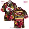 Kansas City Chiefs Hawaiian Shirt With Tropical Pattern If This Flag Offends You ItS Because You Team Sucks