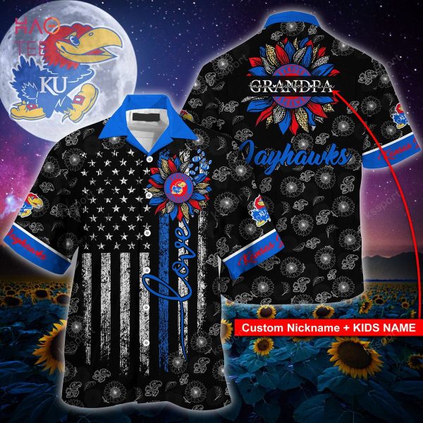 Kansas Jayhawks  Hawaiian Shirt