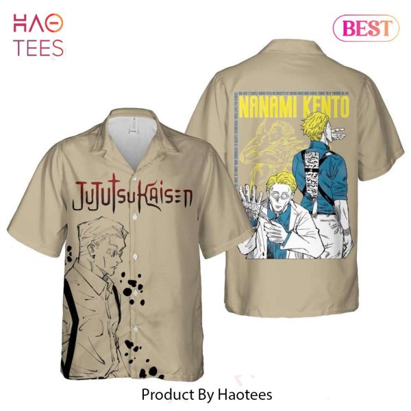 Kento Nanami Hawaiian Shirt Jujutsu Kaisen Anime Shirt for Men Women