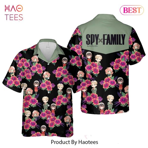 Loid Yor Anya Forger Hawaiian Shirt Spy X Family Anime Shirt for Men Women