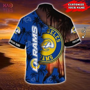 Los Angeles Rams NFL Customized Summer Hawaiian Shirt