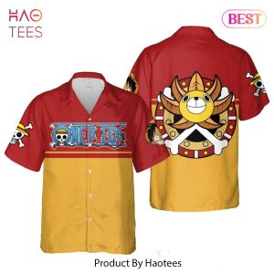 Luffy Straw Hat Pirate Crew Hawaiian Shirt One Piece Anime Shirt for Men Women