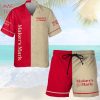 Maker’s Mark All Over Print 3D Combo Hawaiian Shirt & Beach Shorts