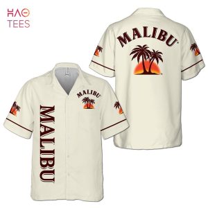 Malibu All Over Print 3D Hawaiian Shirt