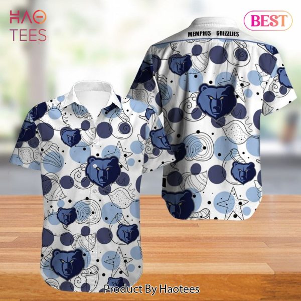 Memphis Grizzlies Hawaiian Shirt Flower summer new design