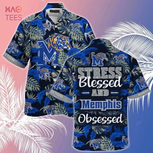 Memphis Tigers Summer Hawaiian Shirt And Shorts