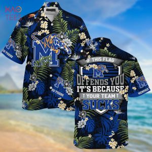 Memphis Tigers Summer Hawaiian Shirt And Shorts