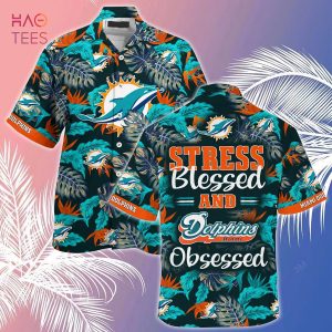 Miami Dolphins NFL-Summer Hawaiian Shirt And Shorts