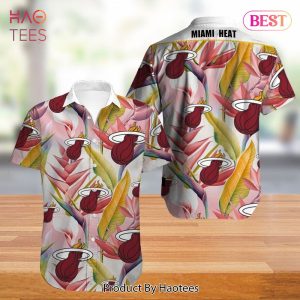 Miami Heat Hawaiian Shirt Hawaiian Shirt Flower summer new design