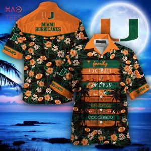 Miami Hurricanes Hawaiian Shirt