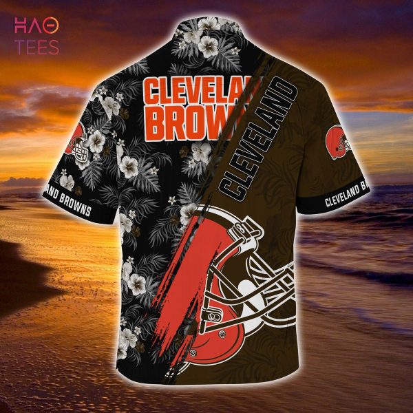 Mickey And Floral Cleveland Browns NFL Summer Hawaiian Shirt