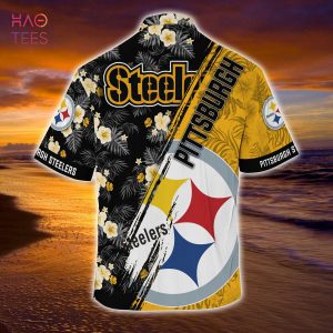 Mickey And Floral Pittsburgh Steelers NFL Summer Hawaiian Shirt