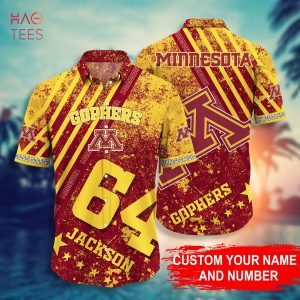 Minnesota Golden Gophers Personalized Hawaiian Shirt