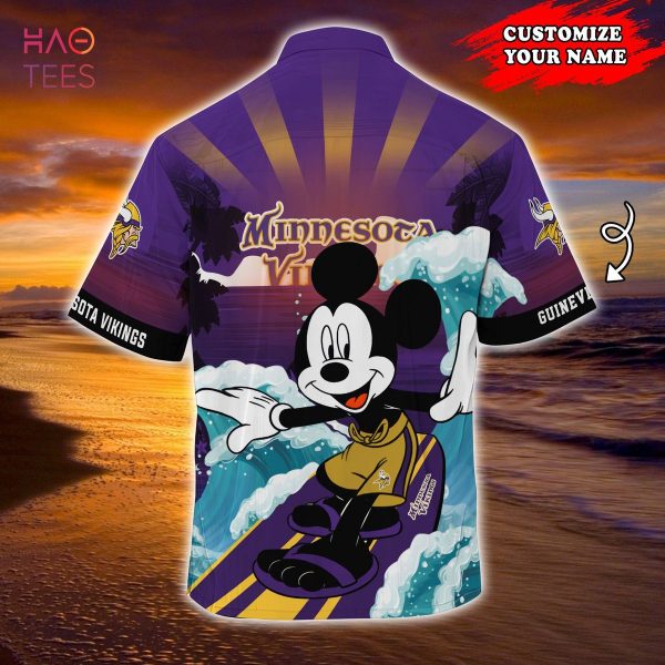 Minnesota Vikings NFL Summer Customized Hawaiian Shirt