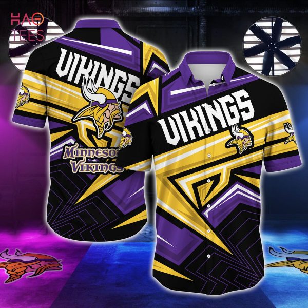 Minnesota Vikings NFL-Summer Hawaiian Shirt New Collection For Sports Fans