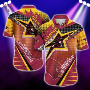 NEW Arizona Cardinals NFL Hawaiian 3D Shirt