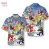 NEW Christmas Come On Skateboard With Santa Hawaiian Shirt