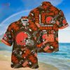 NEW Cleveland Browns NFL Hawaiian 3D Shirt