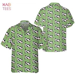 NEW Jumping Cow Hawaiian Shirt