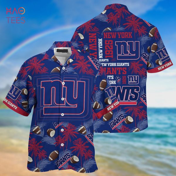 NEW York Giants NFL 3D All Over Printed Hawaiian Shirt