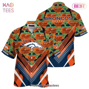 NFL Denver Broncos Team Beach Shirt For Sports Broncos Fans Hawaiian Shirt