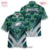 NFL Philadelphia Eagles Team Beach Shirt For Sports Eagles Fans Hawaiian Shirt