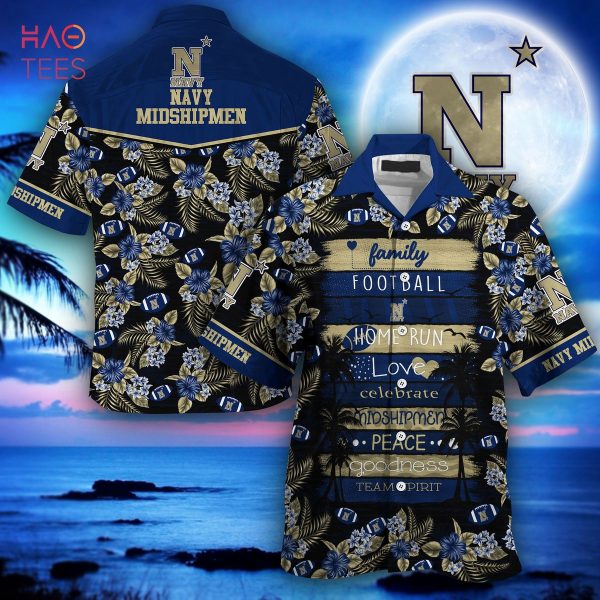 Navy Midshipmen Hawaiian Shirt