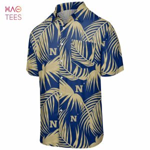 Navy Midshipmen NCAA Mens Hawaiian 3D Shirt