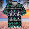 Neon Color Tribal Hawaiian Shirt 3D