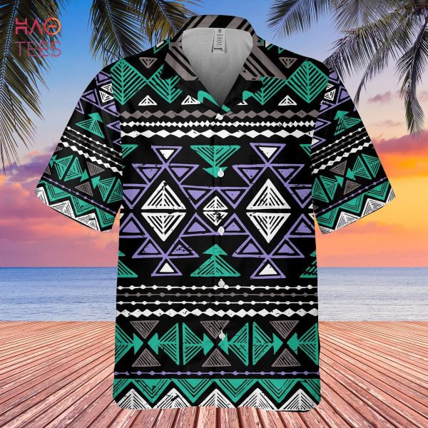 Neon Color Tribal Hawaiian Shirt 3D