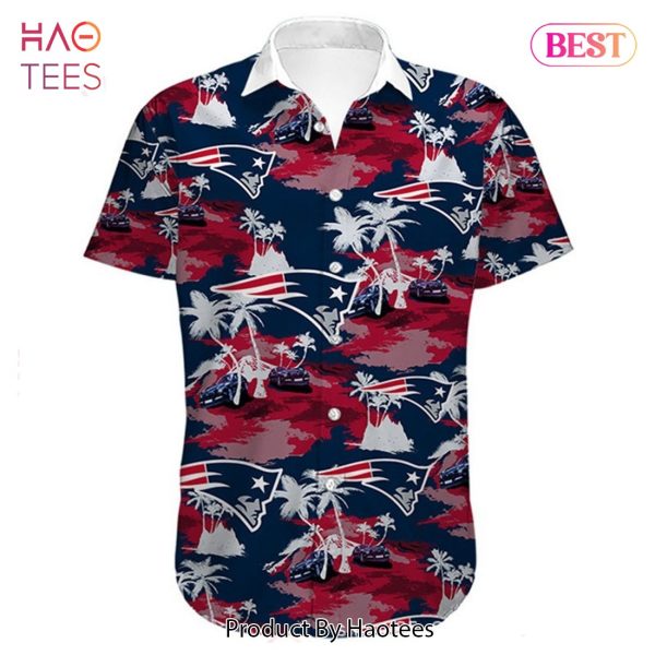 New England Patriots Hawaiian Shirt flower summer gift for fans