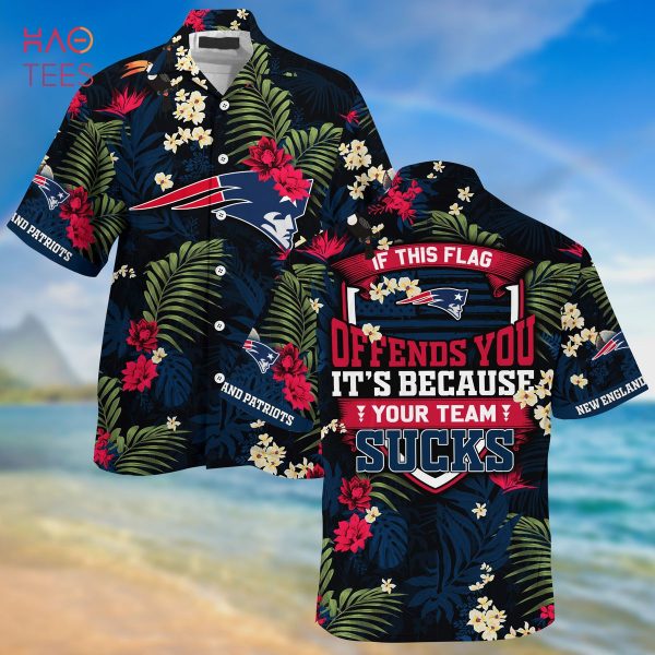 New England Patriots NFL-Summer Hawaiian Shirt And Shorts