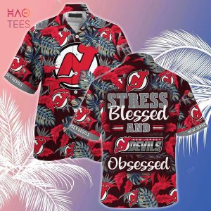 New Jersey Devils NHL-Summer Hawaiian Shirt And Shorts