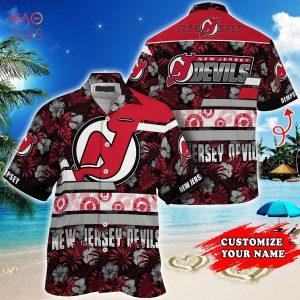 New Jersey Devils NHL-Super Hawaiian Shirt Summer