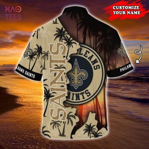 New Orleans Saints NFL Customized Summer Hawaiian Shirt