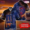 New York Giants Hawaiian Shirt tropical island personalized