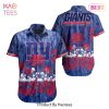 New York Giants NFL Hawaii Graphic Tropical Pattern Style Summer Hawaiian Shirt