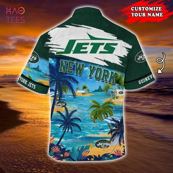 New York Jets NFL Customized Summer Hawaiian Shirt