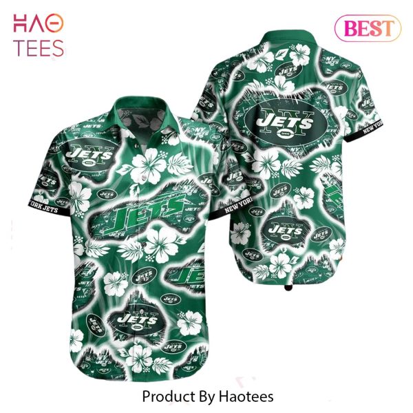 New York Jets NFL Hawaii Shirt Graphic Floral Printed This Summer Beach Shirt For Fans