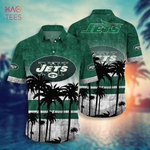 New York Jets NFL-Hawaii Shirt Short Style Hot Trending Summer-Hawaiian NFL