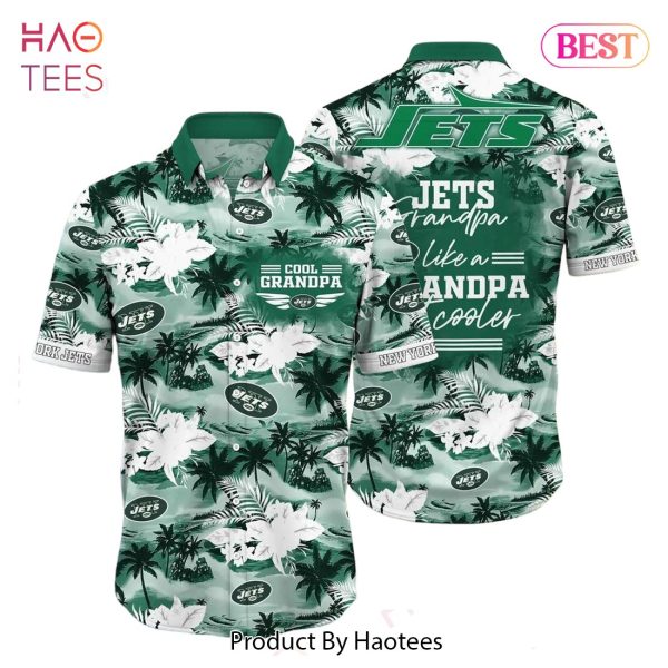 New York Jets NFL Hawaiian Shirt For Grandparent New Trending Beach Shirt