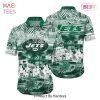 New York Jets NFL Hawaiian Shirt Style Tropical Pattern Summer For Awesome Fans