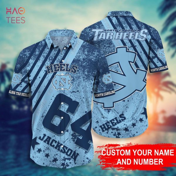 North Carolina Tar Heels  Personalized Hawaiian Shirt